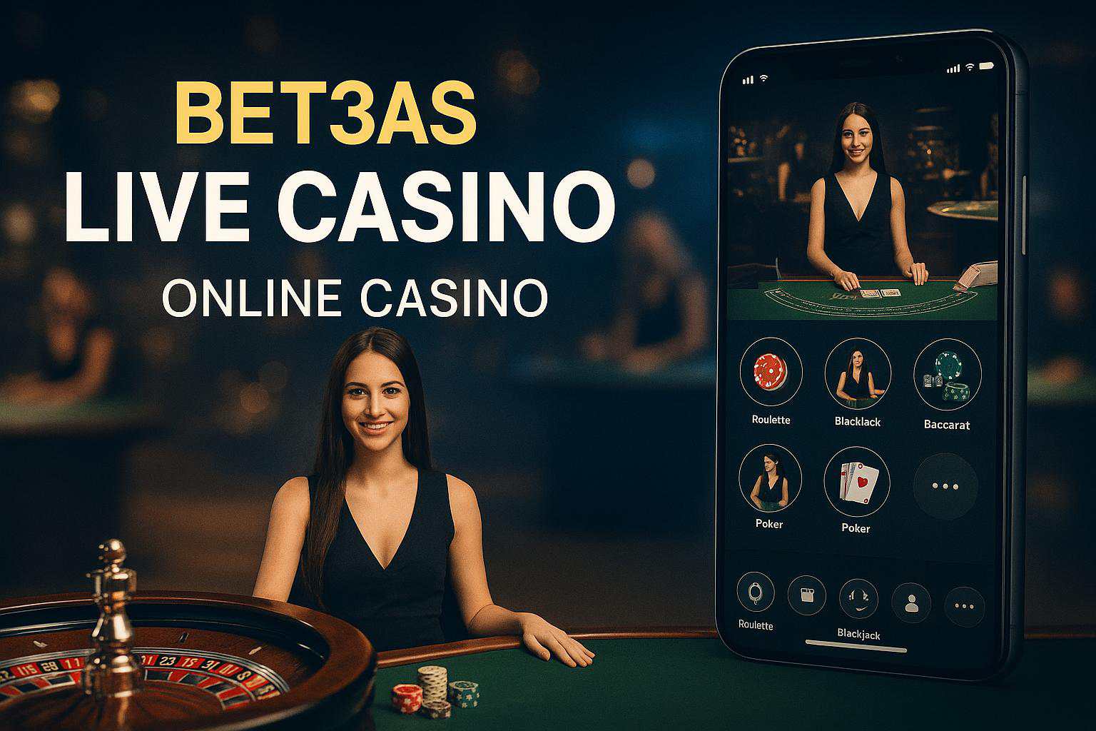 O BET3AS Live Casino lança promoções regularmente