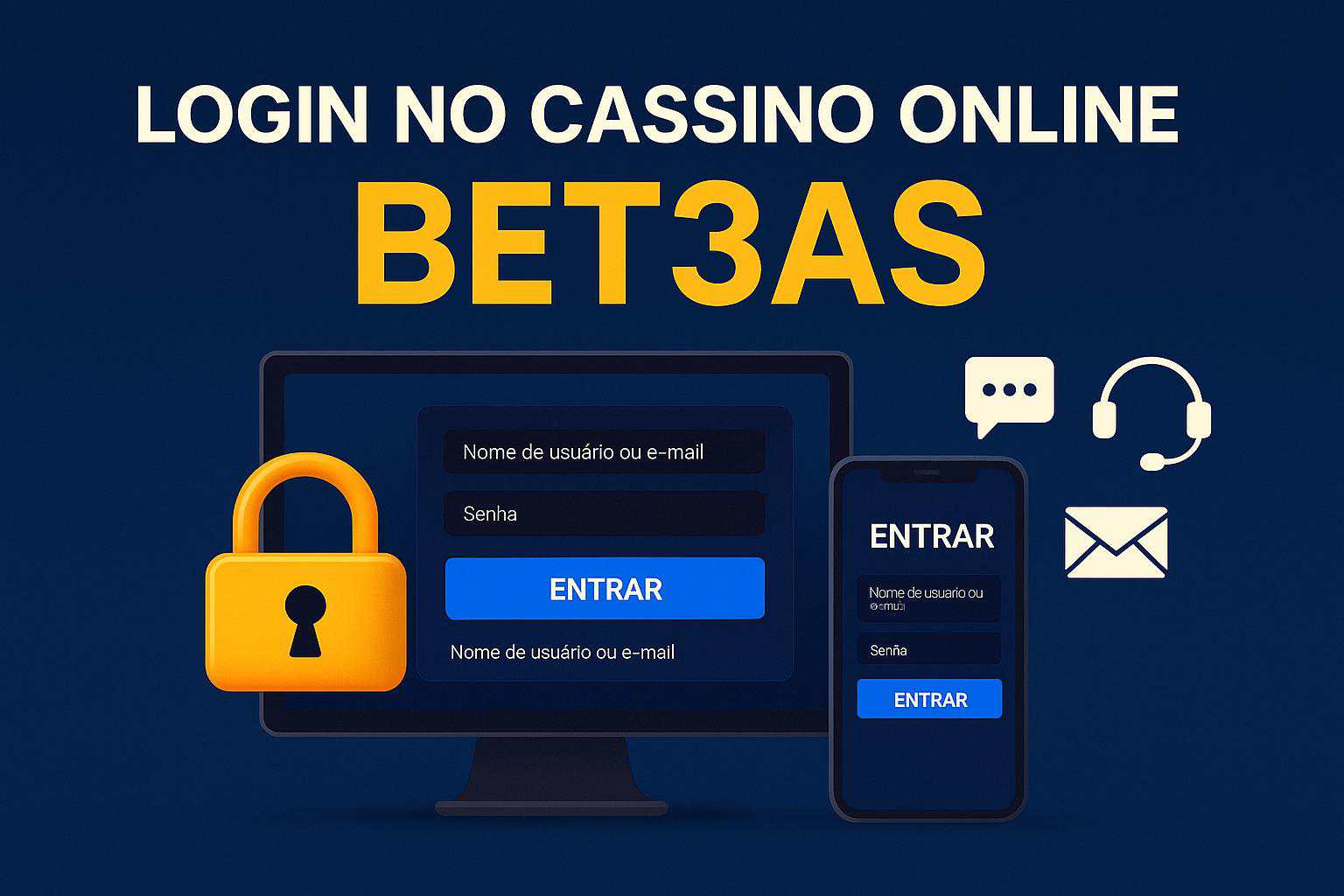 Não Perca tempo, o rRgistro na site BET3AS  